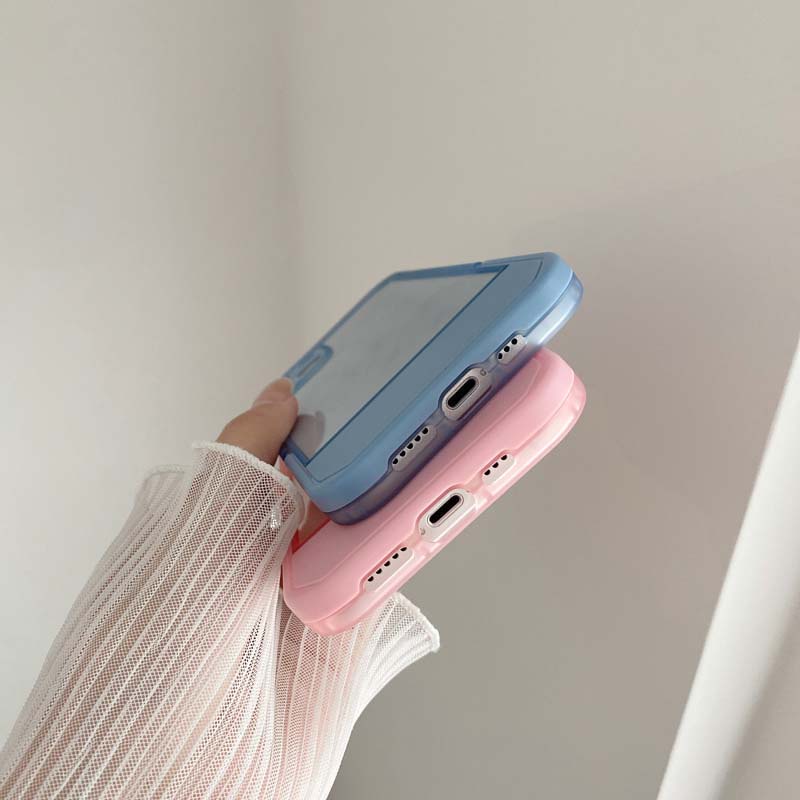 Ốp Điện Thoại Mềm Trong Suốt Có Giá Đỡ Ẩn Cho iPhone 7 8 plus 13 12 11 pro Max X XR xsmax 8 plus Iphone11