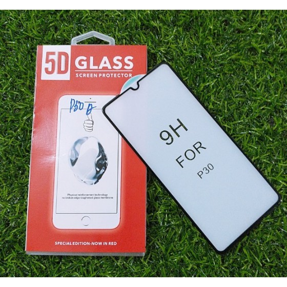 Kính cường lực 5D Xịn cho Huawei P30 Full màn hình siêu cứng viền vát 2,5D