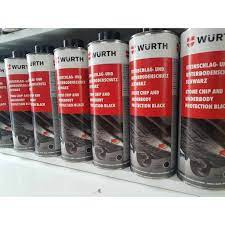 Sơn Phủ Gầm Cao Su Non WURTH 1000ml - Hạn chế Tiếng Ồn, Đá Văng, Ngập Nước - Công nghệ Đức