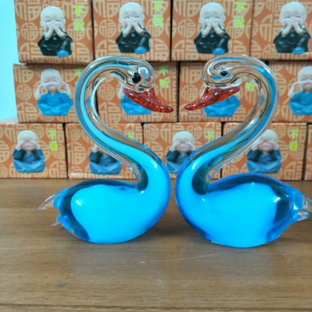 CẶP THIÊN NGA THUỶ TINH XANH