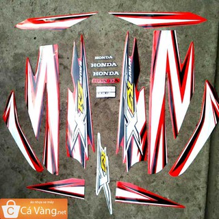 Tem xe máy Wave RSX - màu đỏ