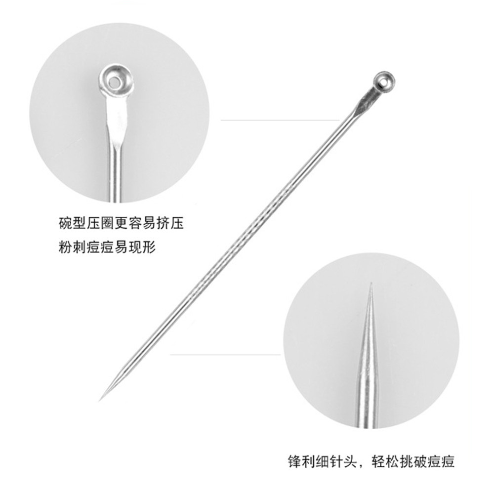 [Hàng mới về] Set 4 dụng cụ loại bỏ mụn đầu đen hiệu quả dành cho nam và nữ