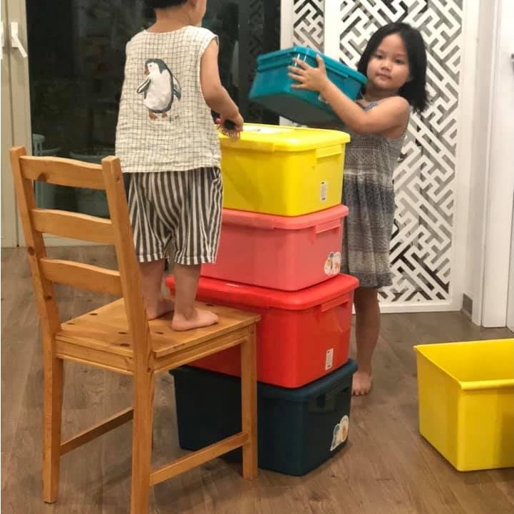 Thùng đựng đồ, thùng đa năng trẻ em Notoro - Không gian lưu trữ lớn, Màu sắc nổi bật, Chất lượng Nhật Bản