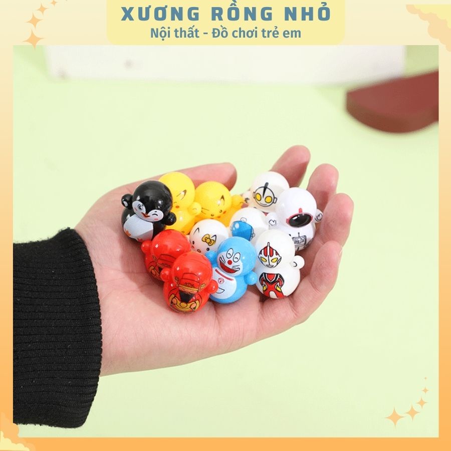 Lật đật mini đồ chơi cho bé nhiều mẫu dễ thương - Xương Rồng Nhỏ