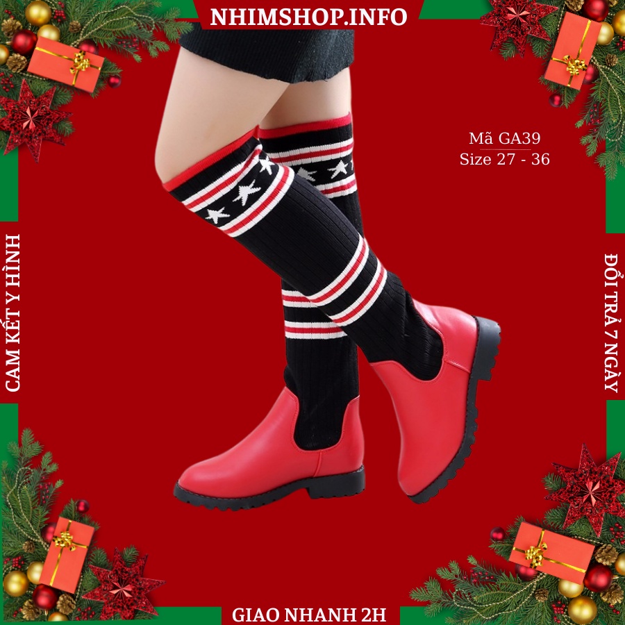 Boots Combat Bé Gái 3 - 12 Tuổi GA39