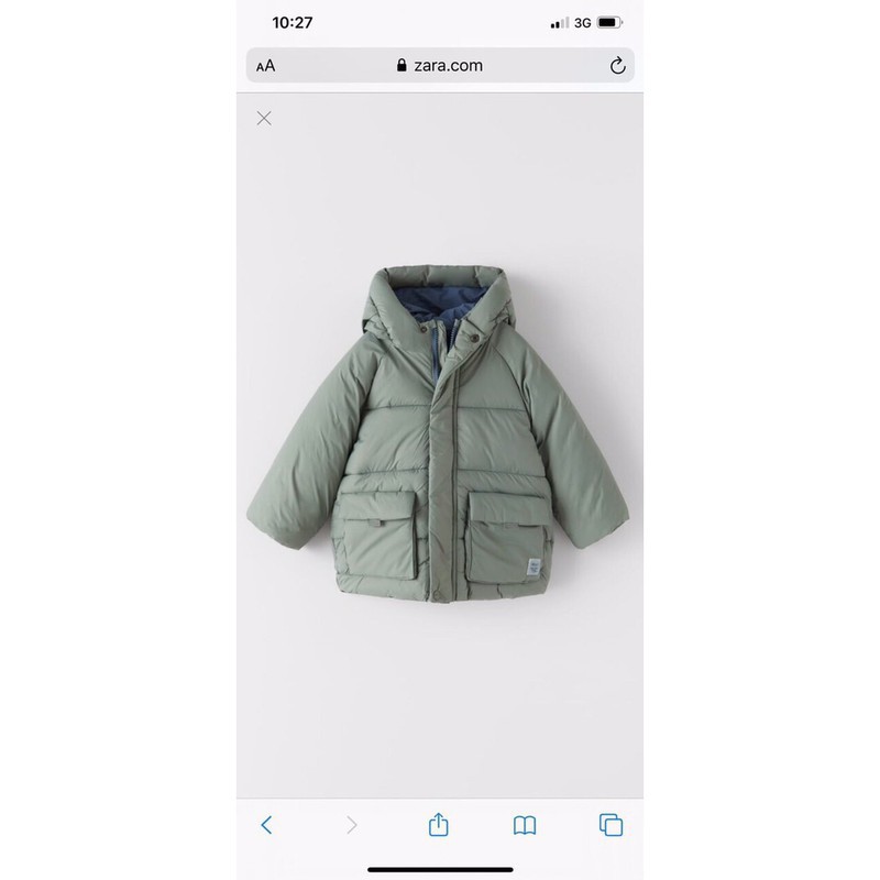 Áo phao Zara basic BT