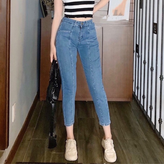 ⛱🏖Quần jean gân giữa siêu giãn Bigsize