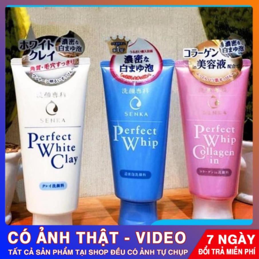[CHÍNH HÃNG] Sữa Rửa Mặt Senka Perfect Whip 120g - Nhật Bản