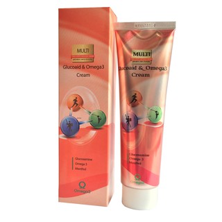Dầu xoa bóp khớp Glucoaid & Omega 3 Cream dầu lạnh đỏ