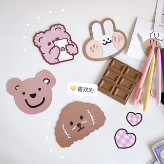Miếng lót để cốc hình thú