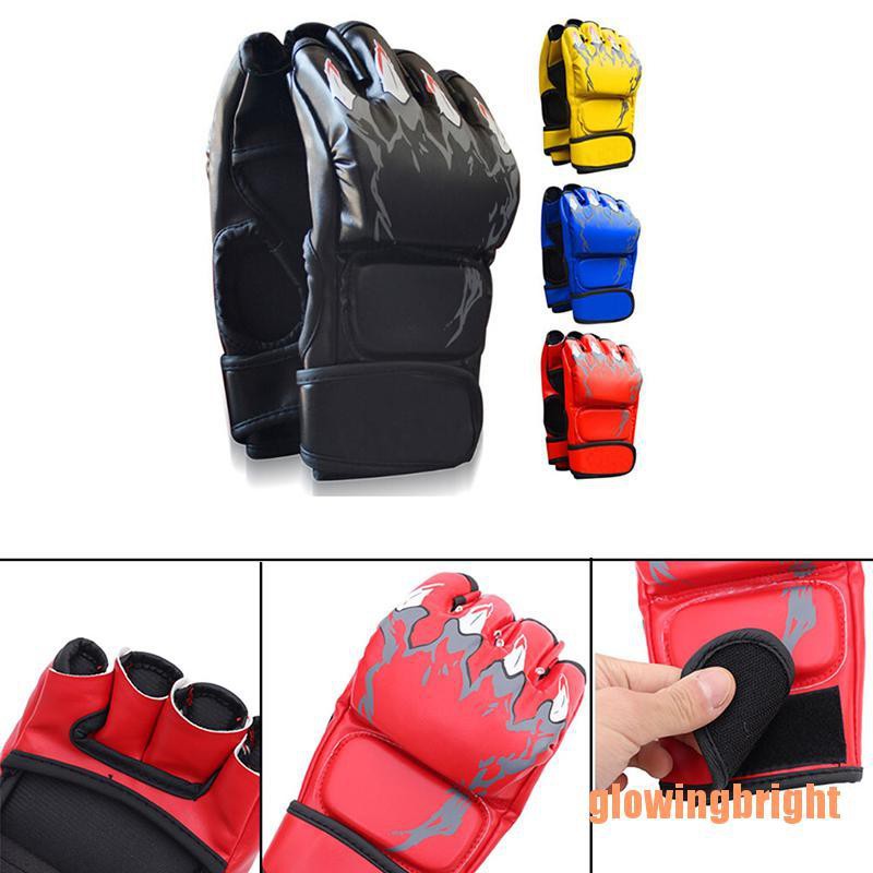 Găng Tay Đấm Bốc Mma Ufc Bằng Da