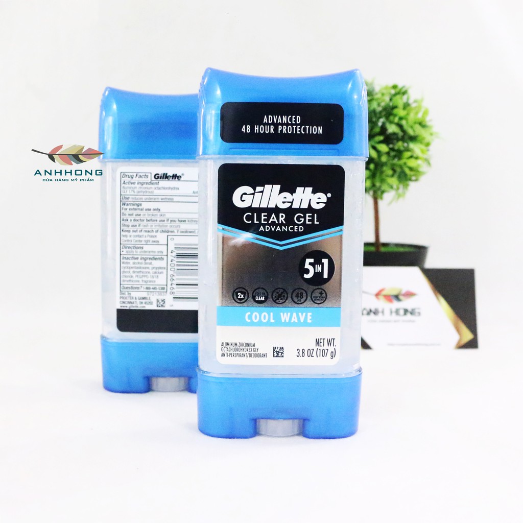 Lăn khử mùi Gel Gillette 107g