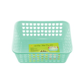 Rổ chữ nhật hình tim TỰ LẬP TL207 - 12cm