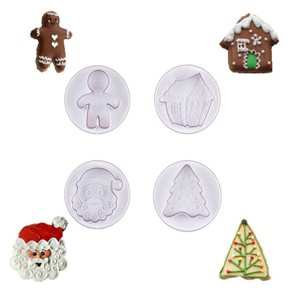 Khuôn Làm Bánh Kẹo DIY Hình Ông Già Noel