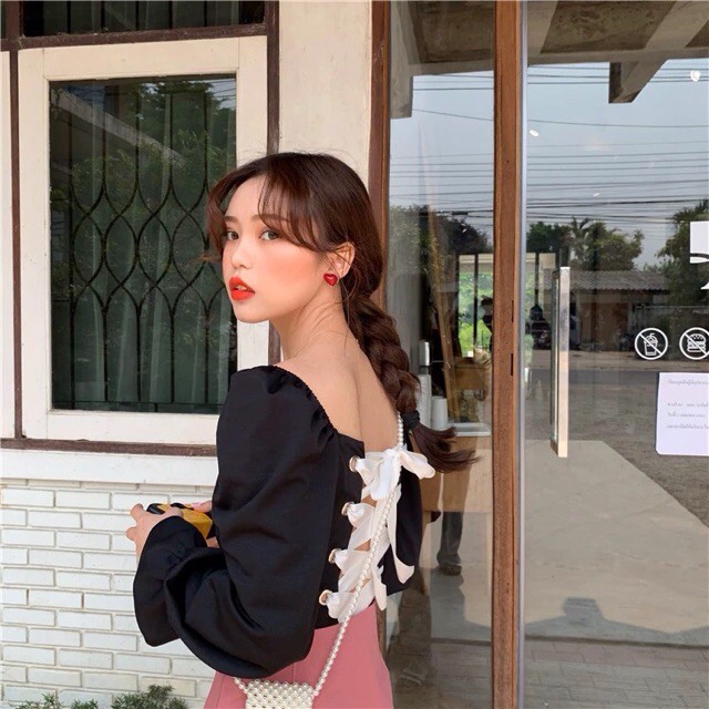 ORDER Bodysuit/ Áo liền đan dây lưng - 2 màu | BigBuy360 - bigbuy360.vn