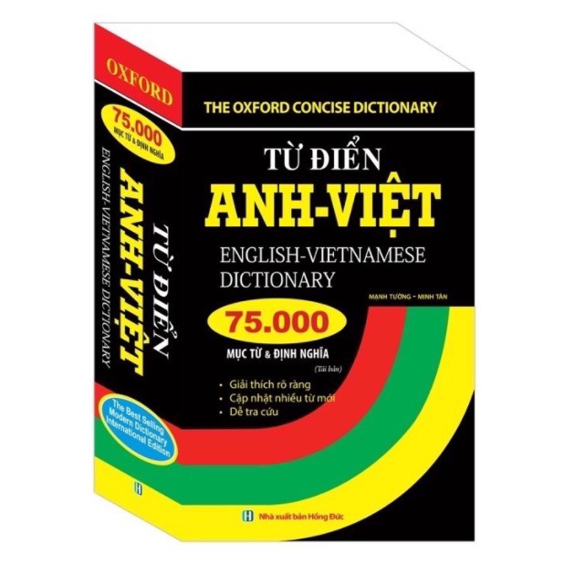 Sách - Từ Điển Anh - Việt 75.000 Mục Từ Và Định Nghĩa