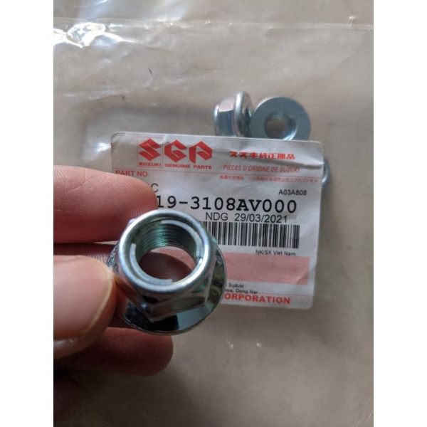 ỐC TÁN CỐT BÁNH XE SATRIA RAIDER AXELO
