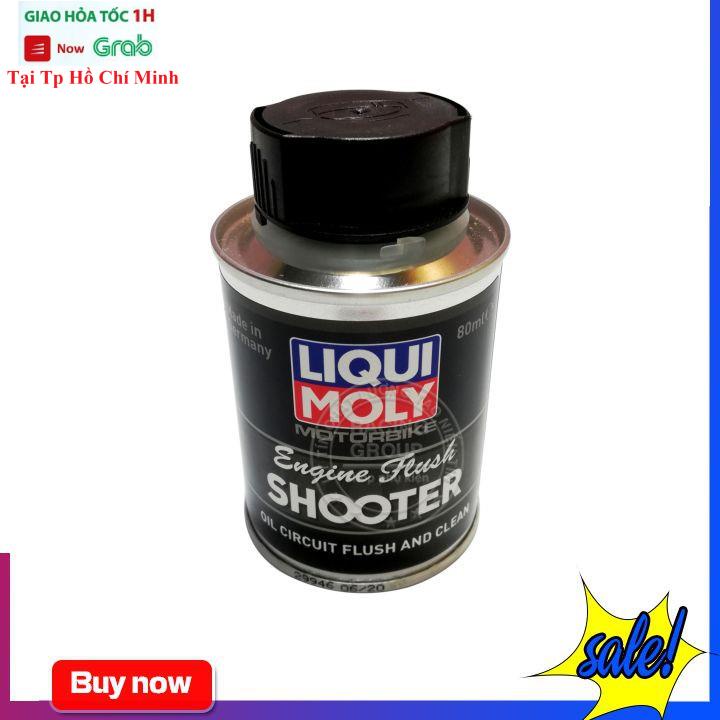 Chai Súc Động Cơ Xe Máy Liqui Moly Engine Flush Shooter 80ml