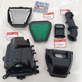 full bộ pô e lọc gió xe Winner 150 V1, X zin chính hãng honda