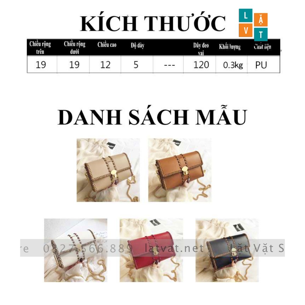 Túi đeo chéo cổ điển Retro - Bộ kit tự may túi handmade - Nguyên liệu đầy đủ cắt sẵn