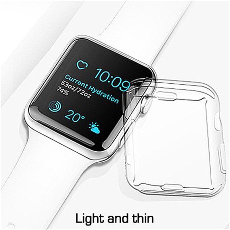 Ốp Dẻo Bảo Vệ Màn Hình Cho Đồng Hồ Thông Minh AP Watch Series 7/6/5/SE/4/3/2/1 Size 38-40-41-42-44-45mm