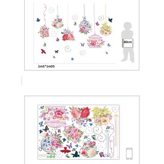 decal dán tường combo