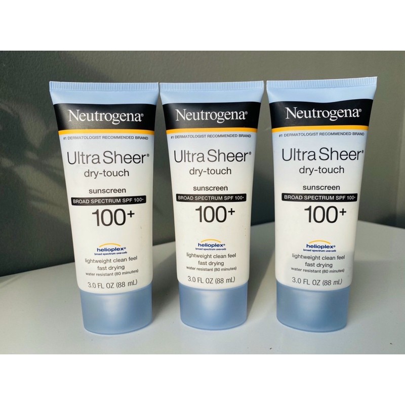 Kem chống nắng Neutrogena Ultra Sheer Dry Touch SPF 100.