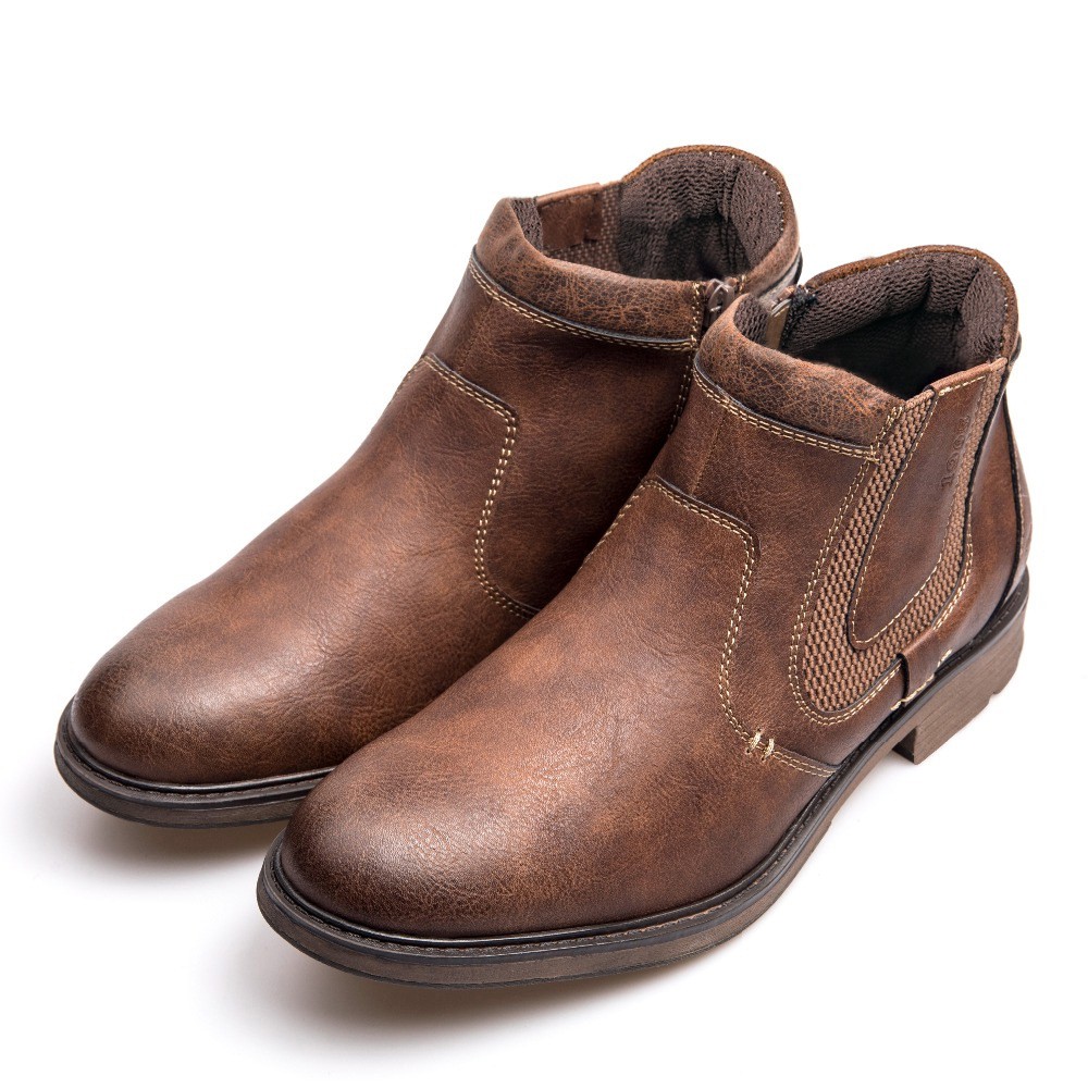 High Quality Fashion Cow Leather Male Boot Shoes | BigBuy360 - bigbuy360.vn