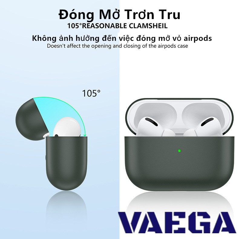 Vỏ silicon mềm chống sốc bảo vệ hộp sạc tai nghe Apple Airpods pro
