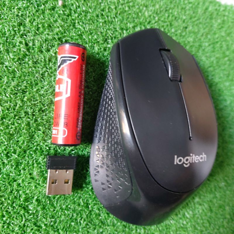 Chuột ko dây Logitech M280 màu đen loại 1 tặng kèm pin - BH 2 năm