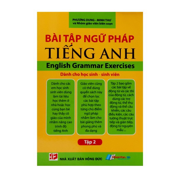 Sách - Bài Tập Ngữ Pháp Tiếng Anh (Tập 2) - English Grammar Exercises - 8935072872175