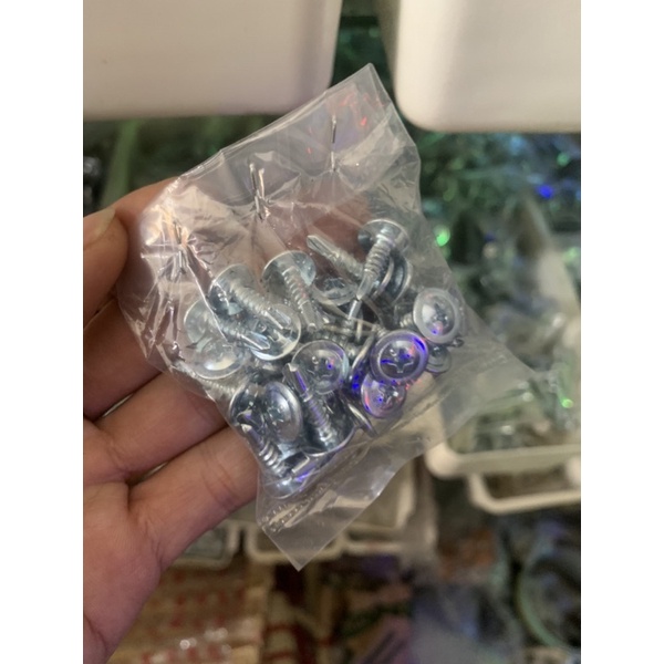 100g Đinh Vít các loại. đuôi cá đầu dù, đầu dẹp, vàng gỗ...