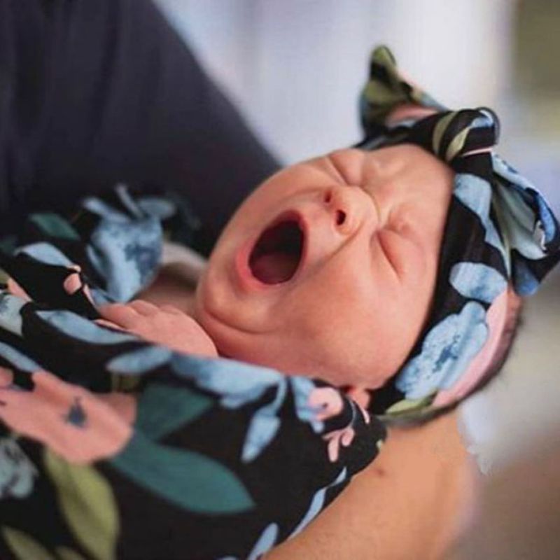 Bộ Chăn Quấn Và Nón Xinh Xắn Ấm Áp Dùng Khi Ngủ