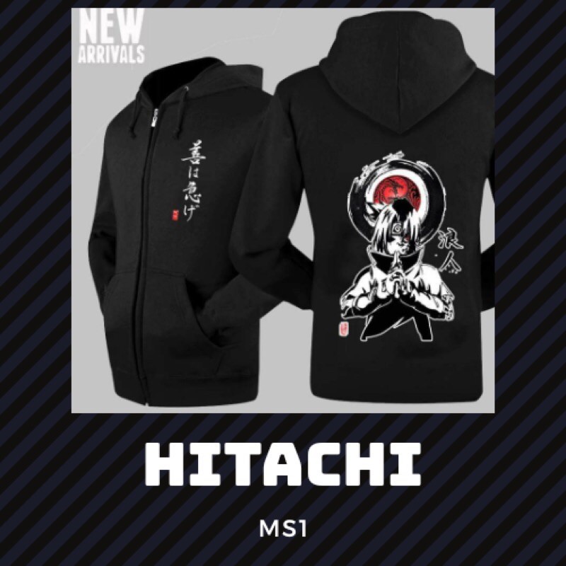 [Bán chạy]Áo khoác nỉ có mũ ITACHI/KAKASHI siêu đẹp siêu chất | BigBuy360 - bigbuy360.vn