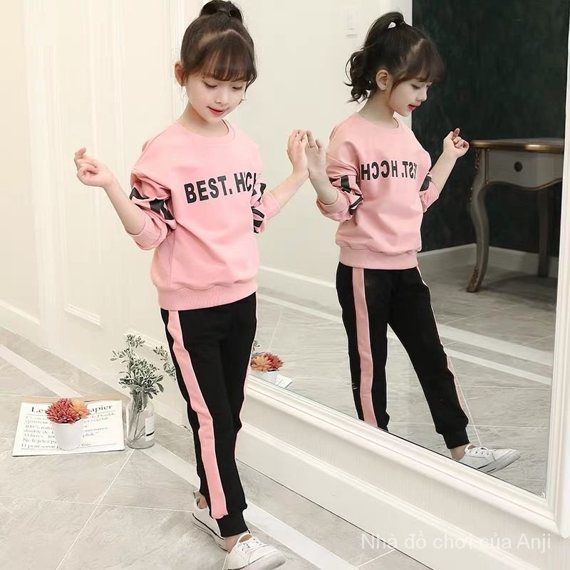 New Suitable For Girls Spring And Autumn And Winter, Kids Casual Cute Baby Girl Long Sleeve Clothes For Korean Cute Baby