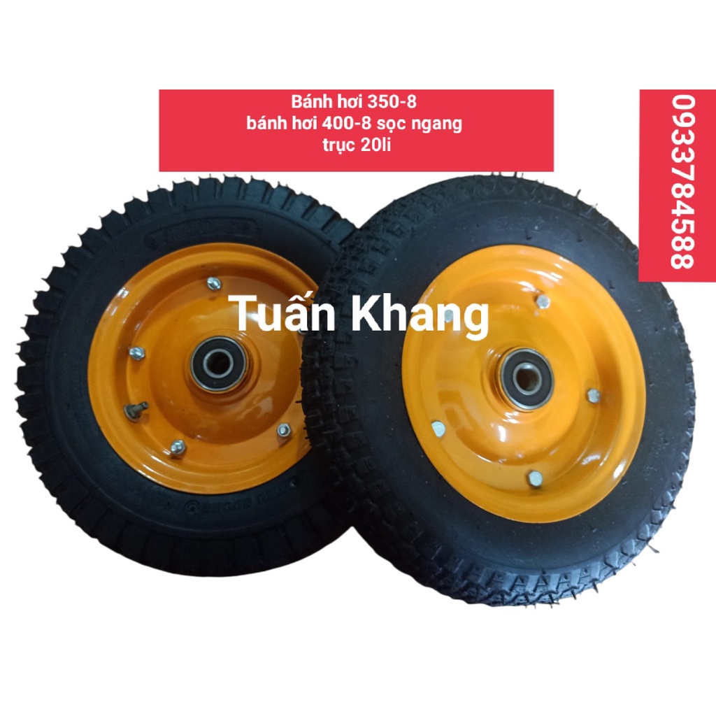 Bánh xe rùa, xe đẩy hàng 38cm bánh bơm hơi