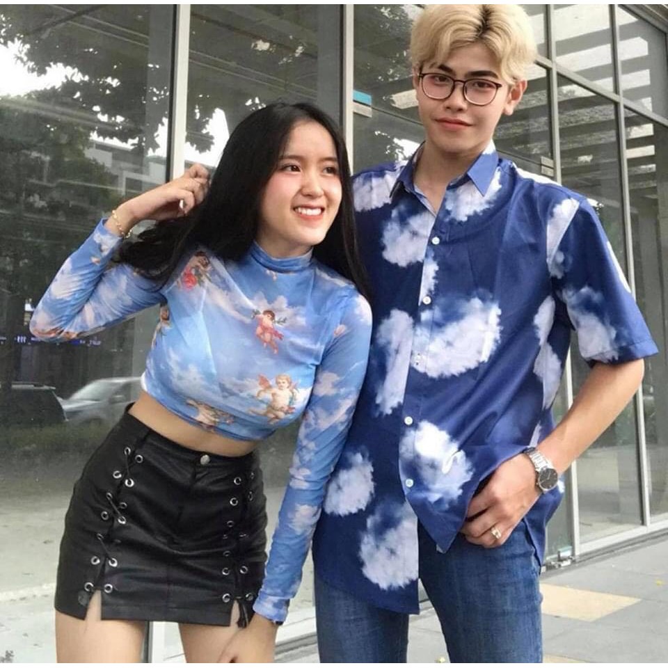 [Siêu Xinh] Áo Croptop Angel Siêu HOT
