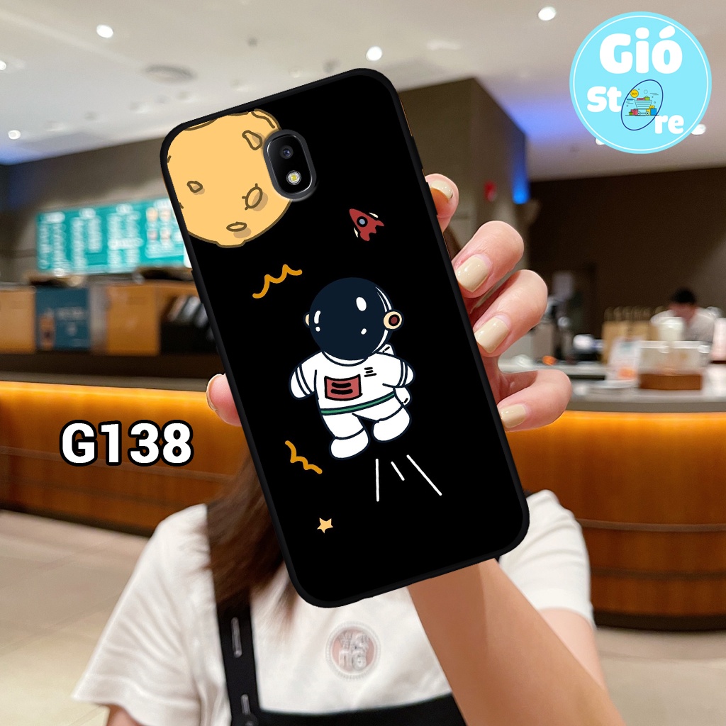 Ốp lưng SAMSUNG J7 PRO/ J7 PLUS/ J3 PRO - Ốp điện thoại SAMSUNG in hình phi hành gia đáng yêu,vũ trụ