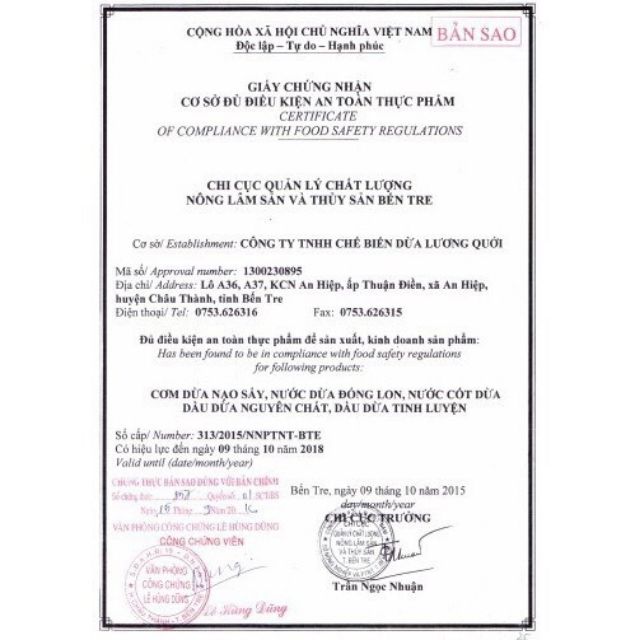 Dầu Dừa ép lạnh Organic 1lit - Vietcoco ( date 4-2022 )