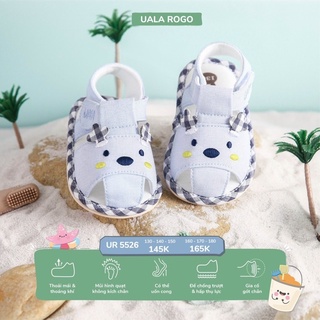 Dép tập đi UALA ROGO ca ro ( 12-15cm)