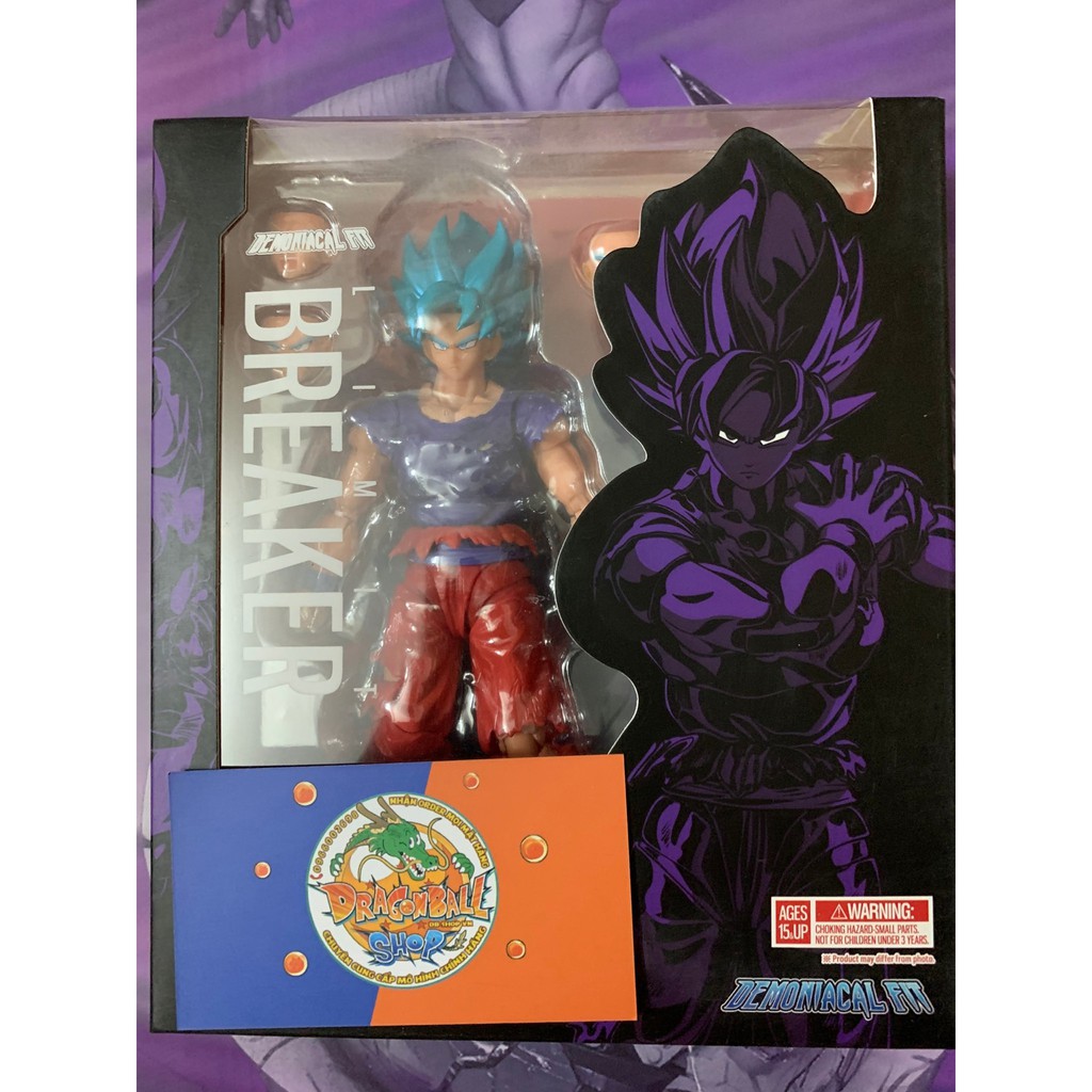 Mô hình Dragonball chính hãng - Goku Shf Tenacious Demoniacal