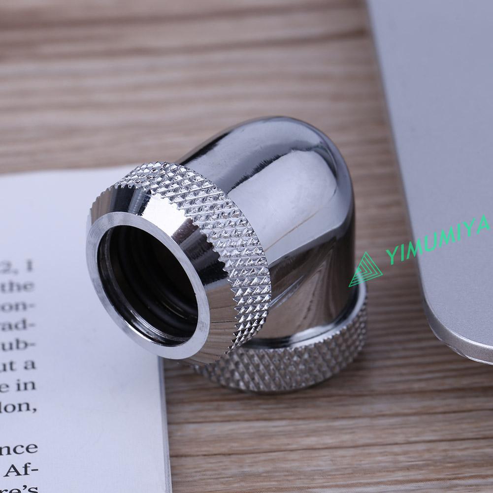 Đầu nối ống góc vuông 90 độ ren G1/4 14mm OD dùng làm mát nước PC | BigBuy360 - bigbuy360.vn