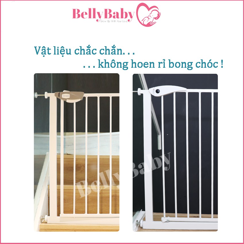 [ DEAL Giảm giá ] Thanh chắn cửa, thanh chắn cầu thang Bellybaby, bảo vệ an toàn cho trẻ nhỏ