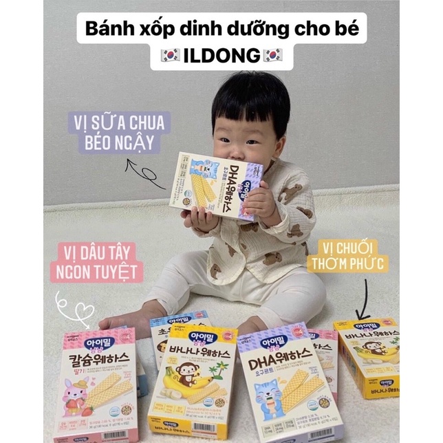 Bánh xốp ildong Hàn Quốc cho bé (Date 9/2022)