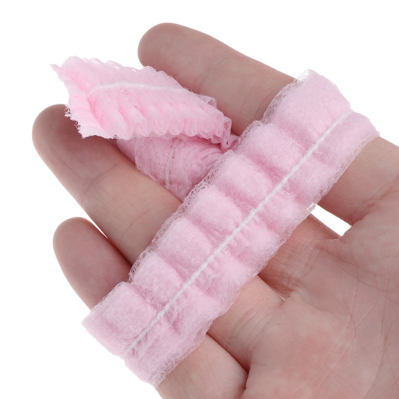 Set 100 Mũ Lưới Trùm Đầu Hỗ Trợ Xăm Lông Mày Tiện Dụng