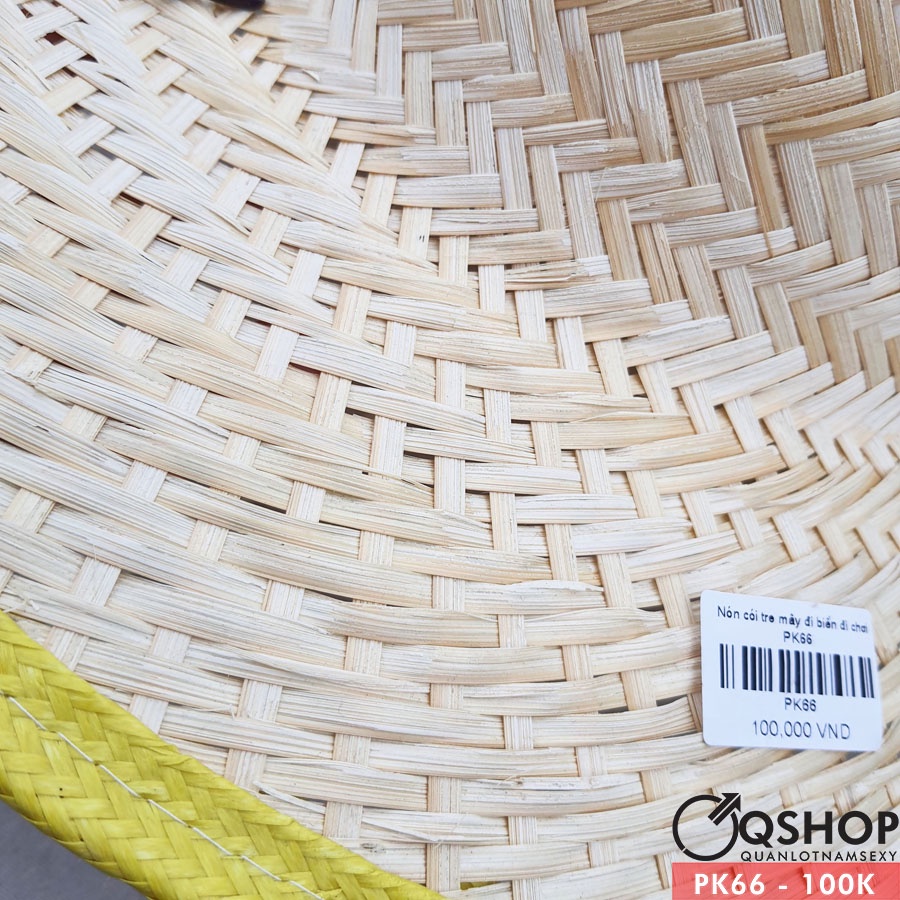 Nón cói tre mây đi biển QSHOP PK66