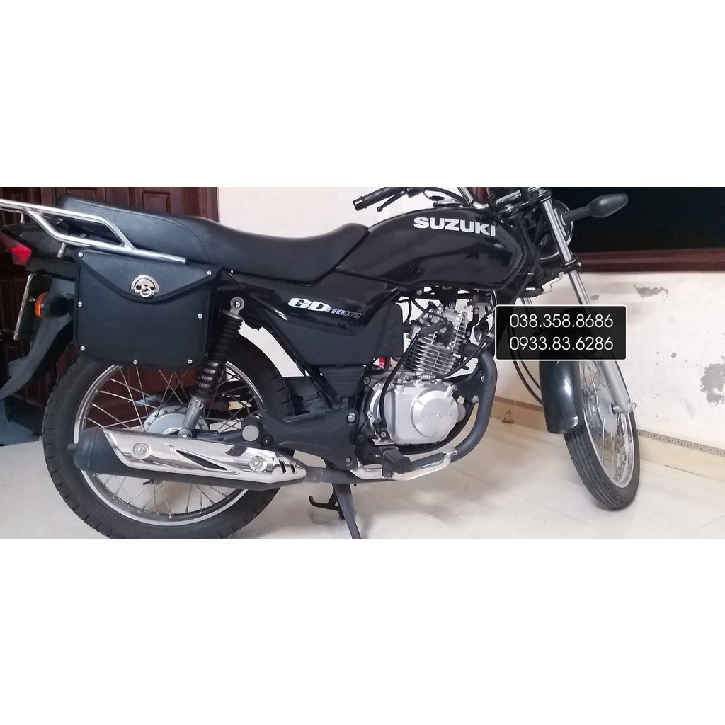 Túi Da Treo Xe Máy GD Mẫu Vuông