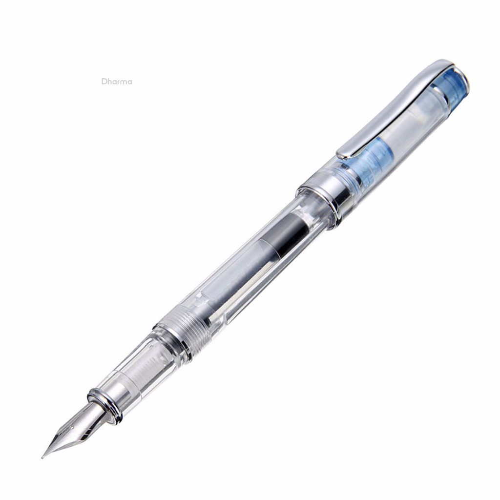 Bút máy SUNG 3003 ngòi 0.38mm bằng nhựa trong suốt