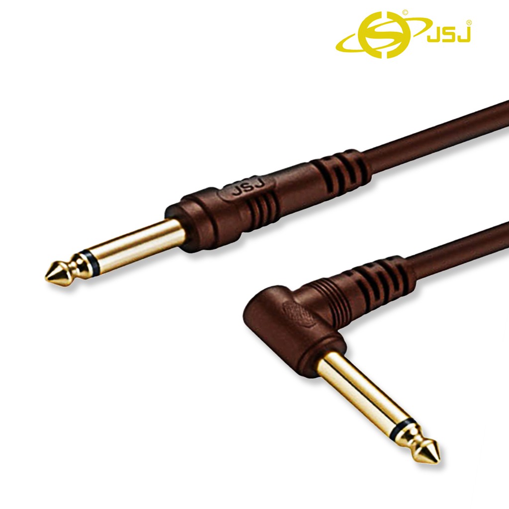 Dây tín hiệu 2 đầu 6 ly (6.5mm) JSJ 411D  dài 1.5m đầu ra ổn định giảm tiếng ồn gấp đôi và khả năng chỗng nhiễu mạnh