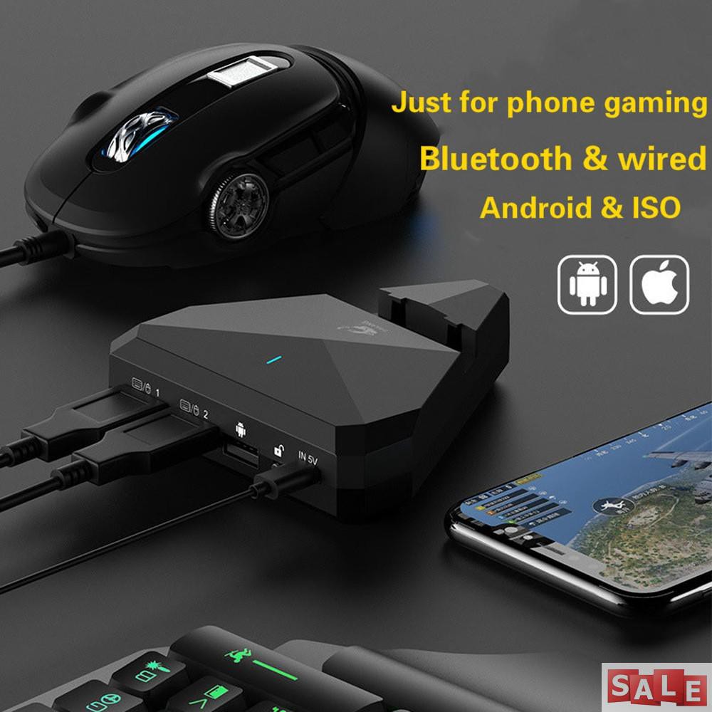 (Đang Bán) Bộ Bàn Phím Chơi Game G5 Bluetooth 4.1 Cho Iphone Ios Android Phone